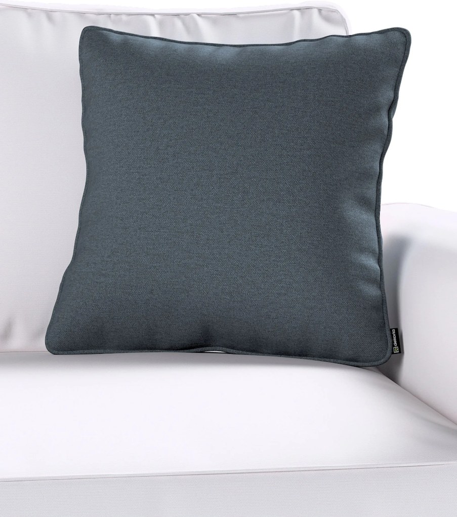 Poszewka Gabi na poduszkę kolor niebieski tkanina strukturalna