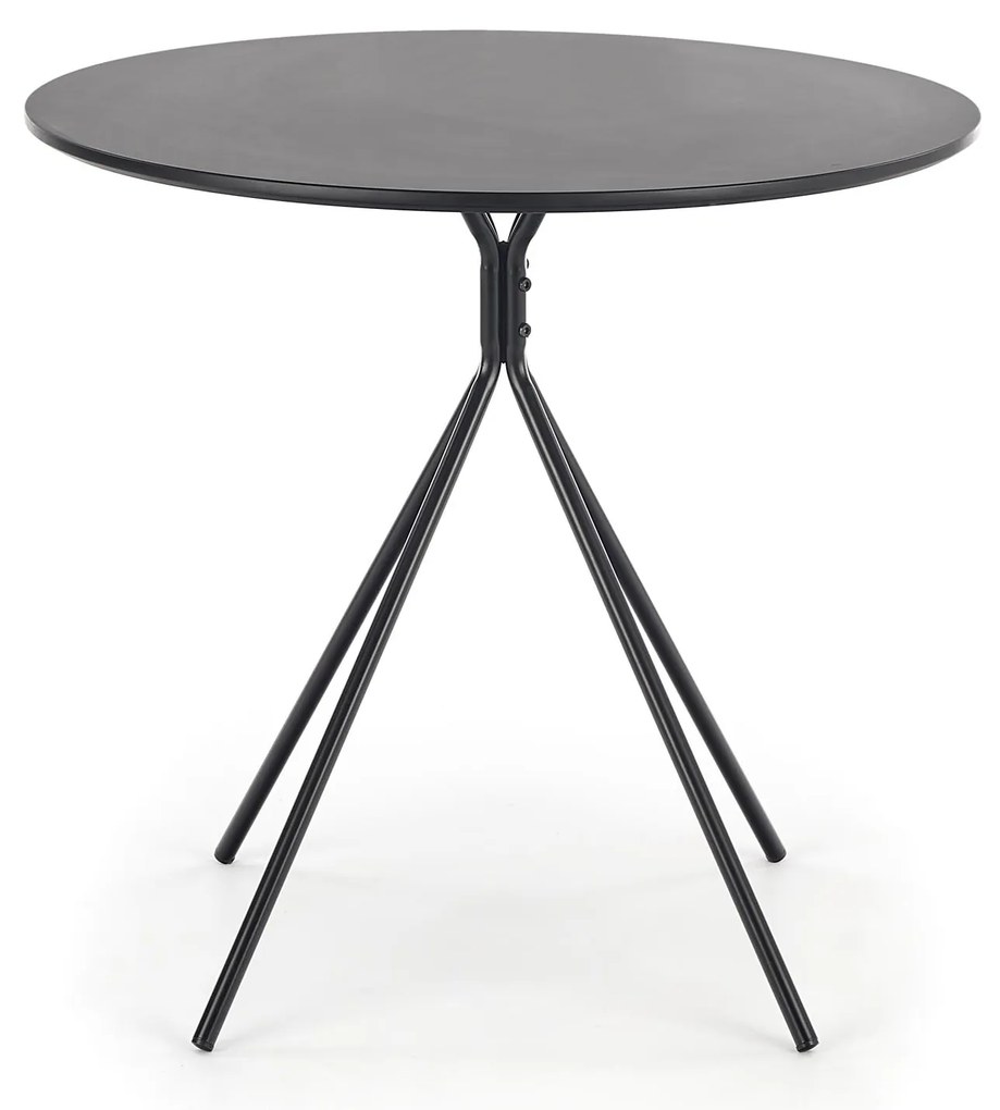 PROMOCJA Czarny stół jadalniany PHANTOM 80x80 II. jakość