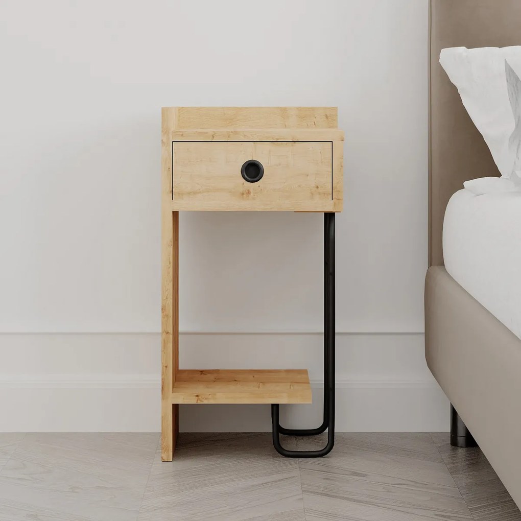 Stolik nocny Sirius Left Oak 2