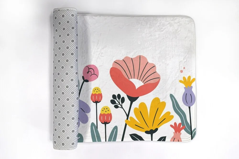 Dywanik pod prysznic Dywanik pod prysznic Kwiaty