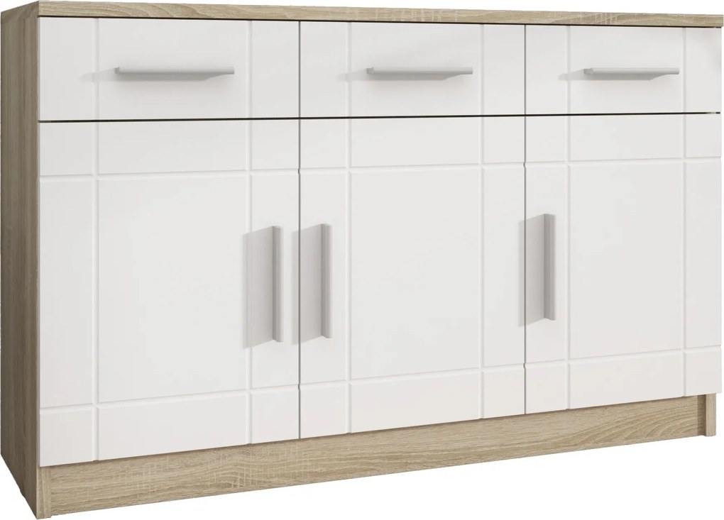 Komoda PERUGIA 103 cm do Salonu Sypialni Dąb sonoma
