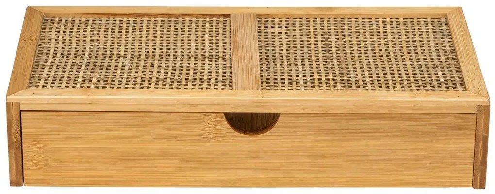 Szufladka na kosmetyki ALLEGRE BAMBOO, 28 x 6 x 14 cm, WENKO