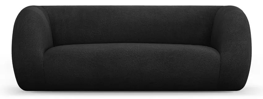 Ciemnoszara sofa z materiału bouclé 210 cm Essen – Cosmopolitan Design