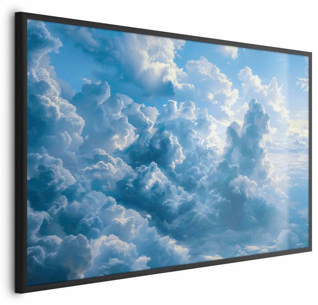 Plakat Ocean w powietrzu 30x21 cm z ramą czarną bez marginesu ARTGEIST B