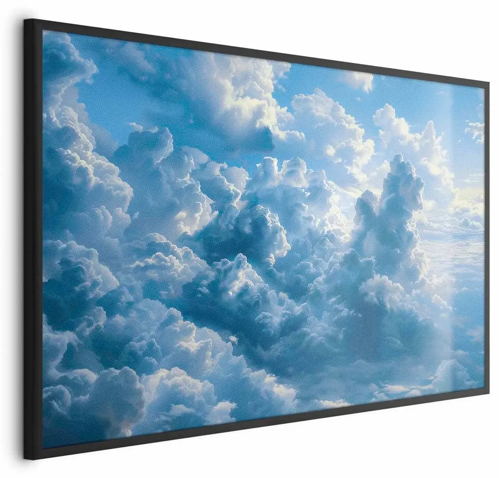 Plakat Ocean w powietrzu 30x21 cm z ramą czarną bez marginesu ARTGEIST B