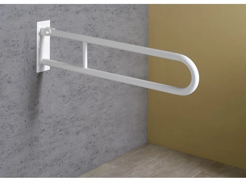 Stalowy uchwyt ścienny do łazienki 83 cm Handicap – Sapho