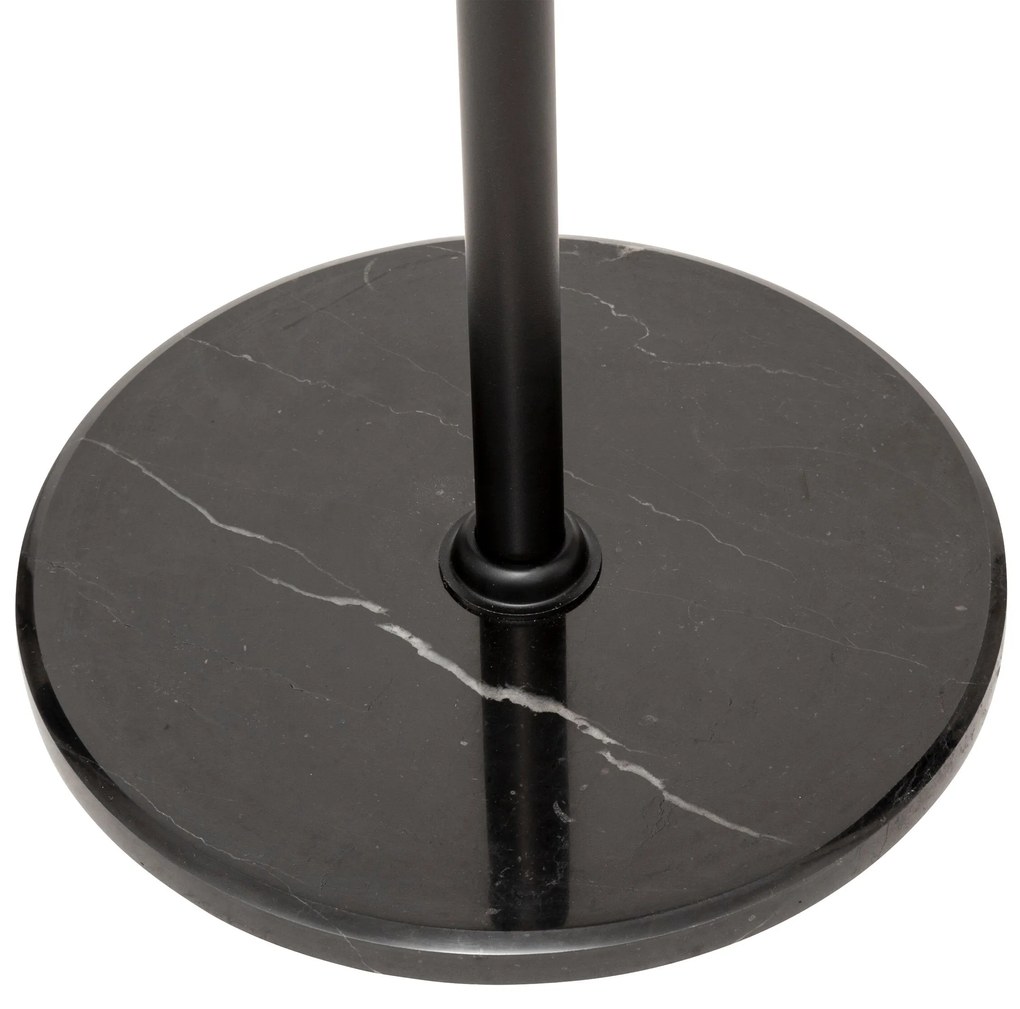 Wieszak na płaszcze BLACKMARBLE z 6 metalowymi uchwytami, 173 cm