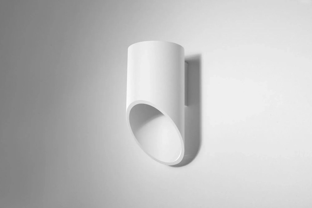 Minimalistyczny kinkiet LED E722-Lambo - biały