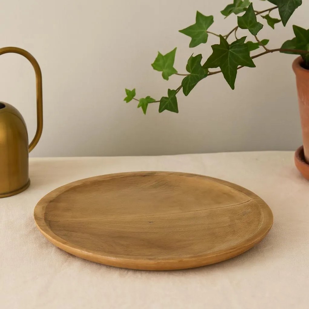 Talerz drewniany NIG, Ø 28 cm