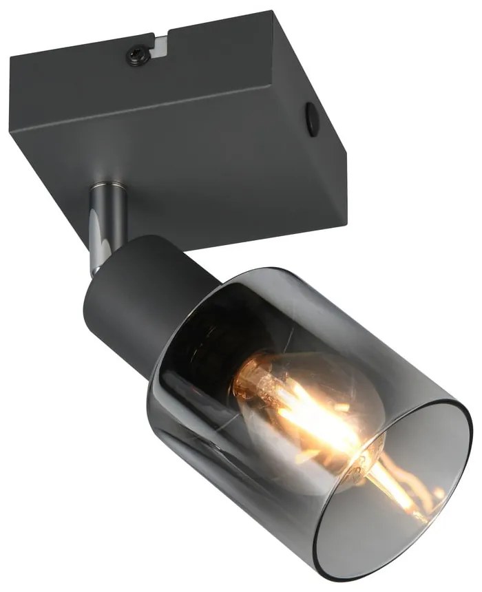 Antracytowa lampa punktowa ø 7 cm Cadiz – Reality