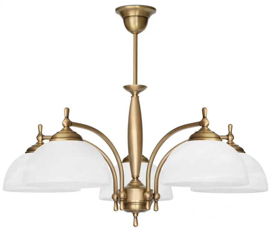 Mosiężna lampa 5-punktowa C-S5