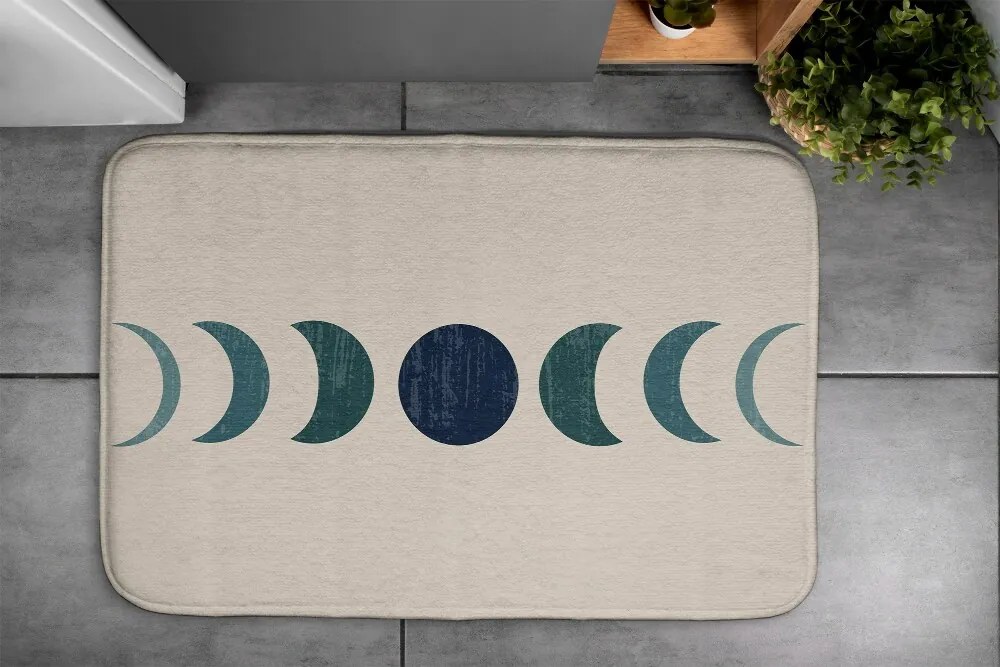 Antypoślizgowy dywanik łazienkowy Antypoślizgowy dywanik łazienkowy Geometryczny Wzór