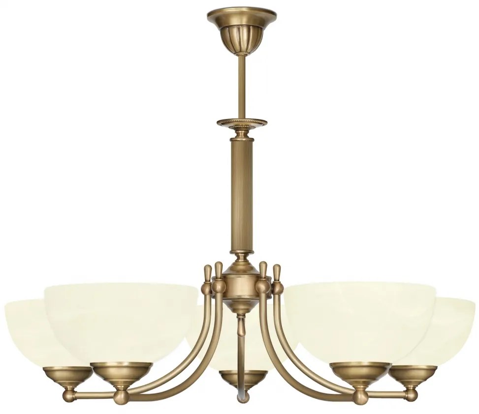 Klasyczny żyrandol mosiężny V-S5A