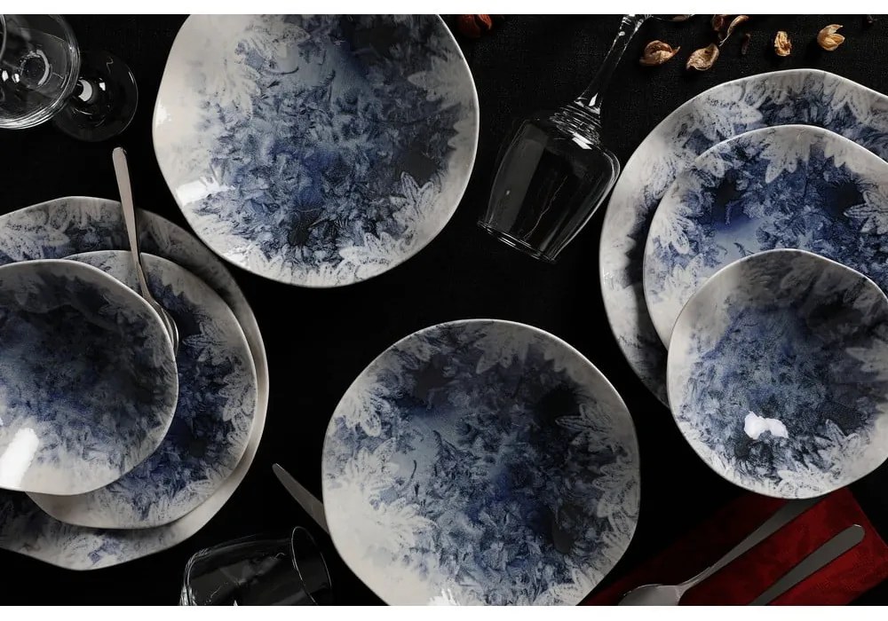 Zestaw talerzy z porcelany 24 szt. – Hermia