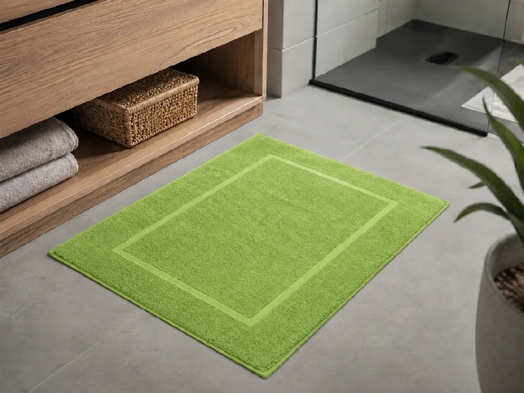 Hotelowa mata COMFORT COLOR 50 x 75 cm, zielona