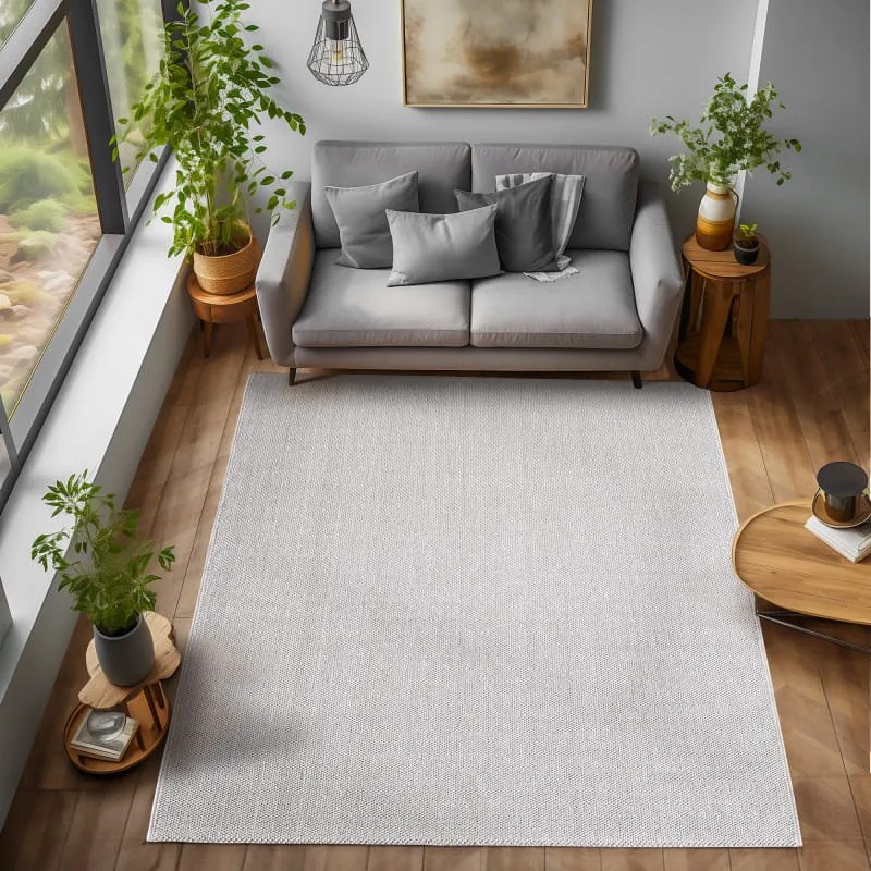 Dywan uniwersalny Lomm srebrny 60 cm x 100 cm