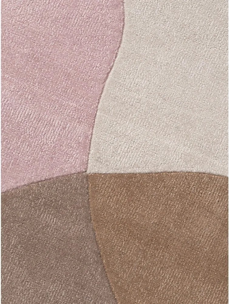 Wełniany okrągły dywan tkany ręcznie ø 160 cm Hackney Clarissa – Ted Baker