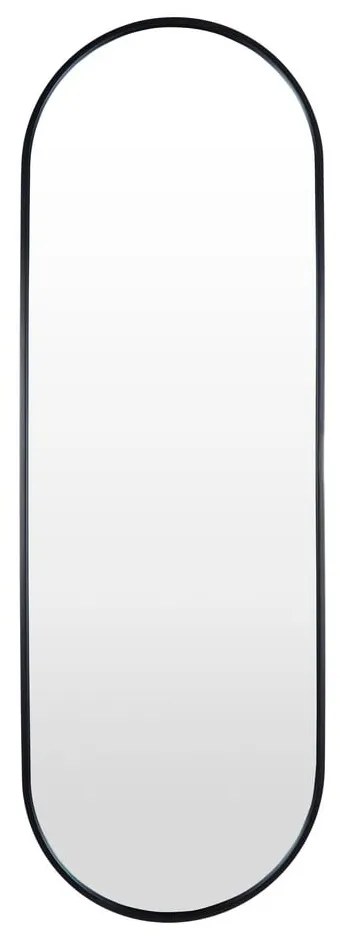 Czarne lustro ścienne Bonami Essentials Lilee, 40 x 120 cm