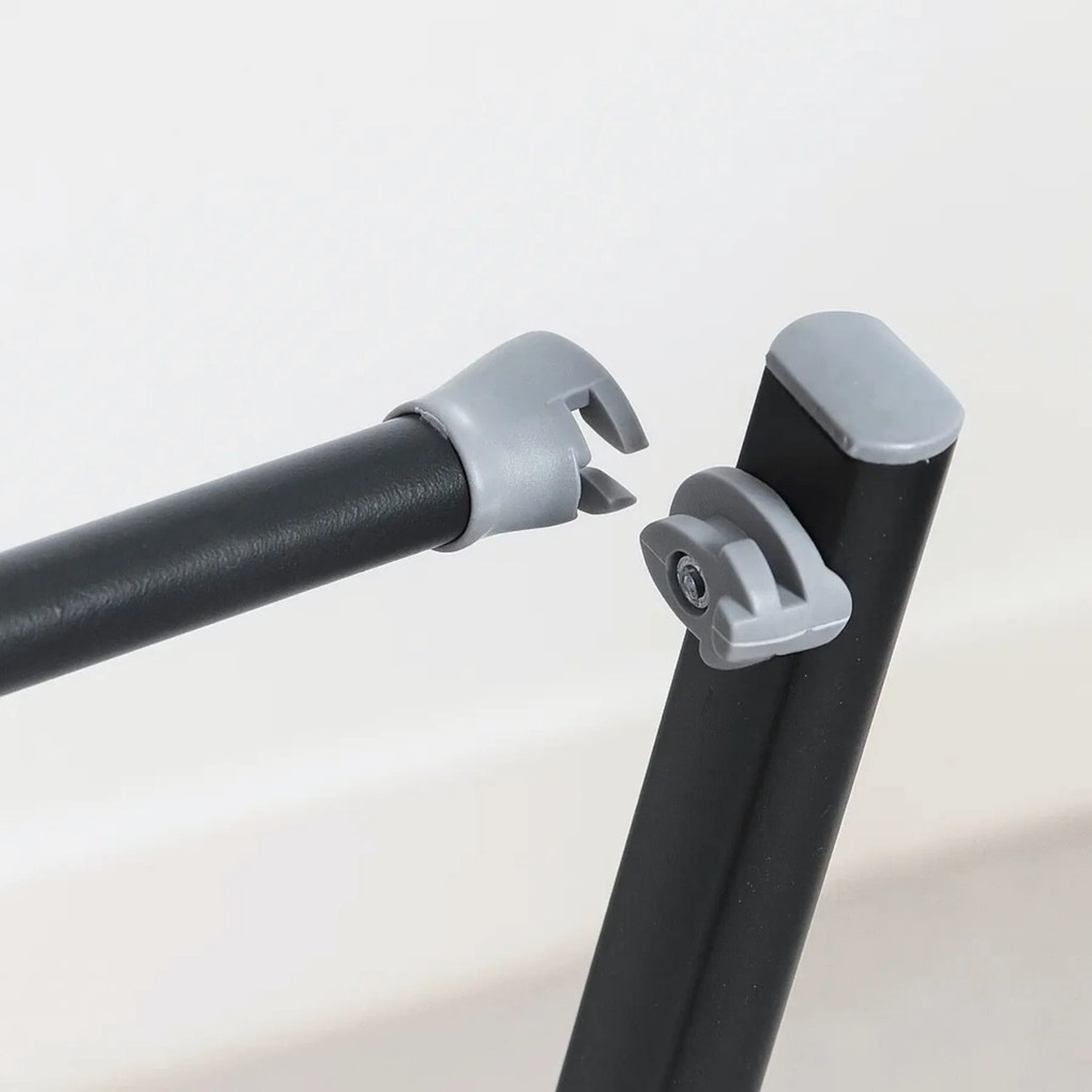 Rozkładana suszarka na pranie HARMEN, trzypoziomowa, 9 m