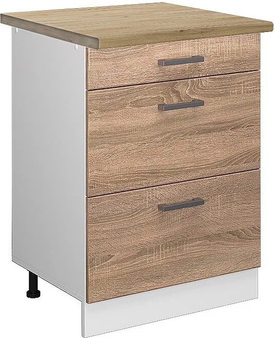 Szafka dolna do kuchni sonoma 60x60x81.6 r-line