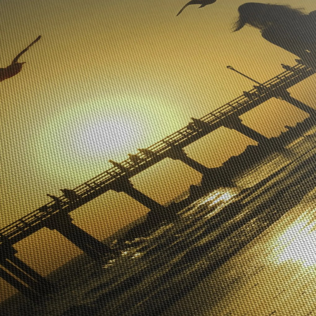 Obraz - Spacer po plaży (70x50 cm)