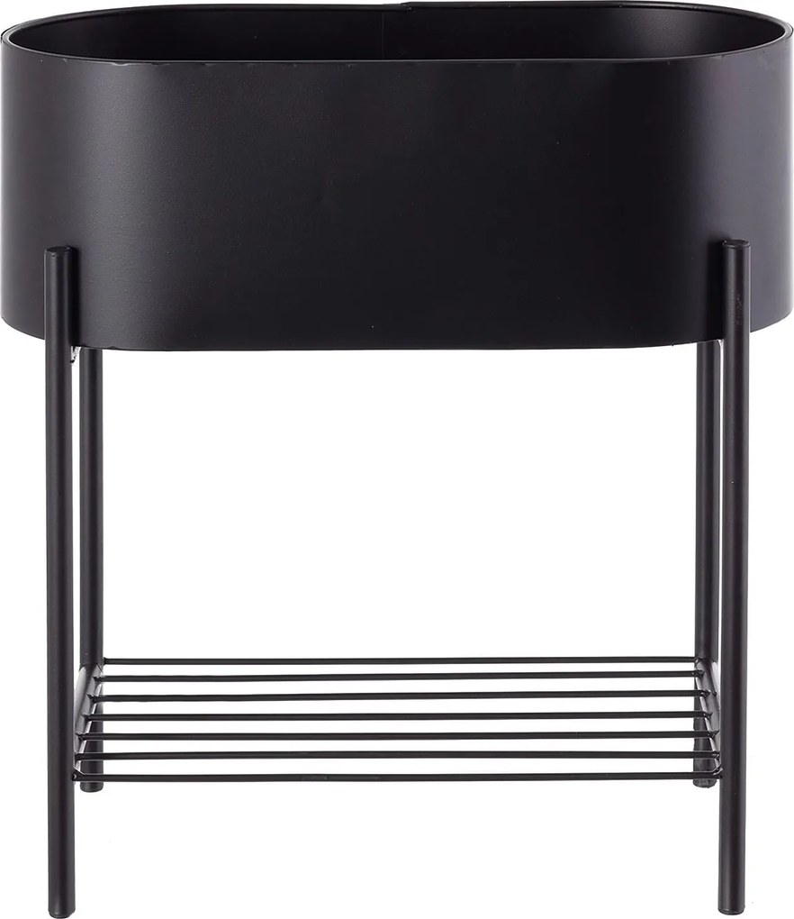 Kwietnik Valery Duo 40x19x45cm black