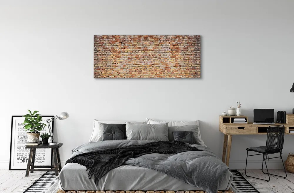 Duży obraz na płótnie Mur Z Kamienia I Cegły