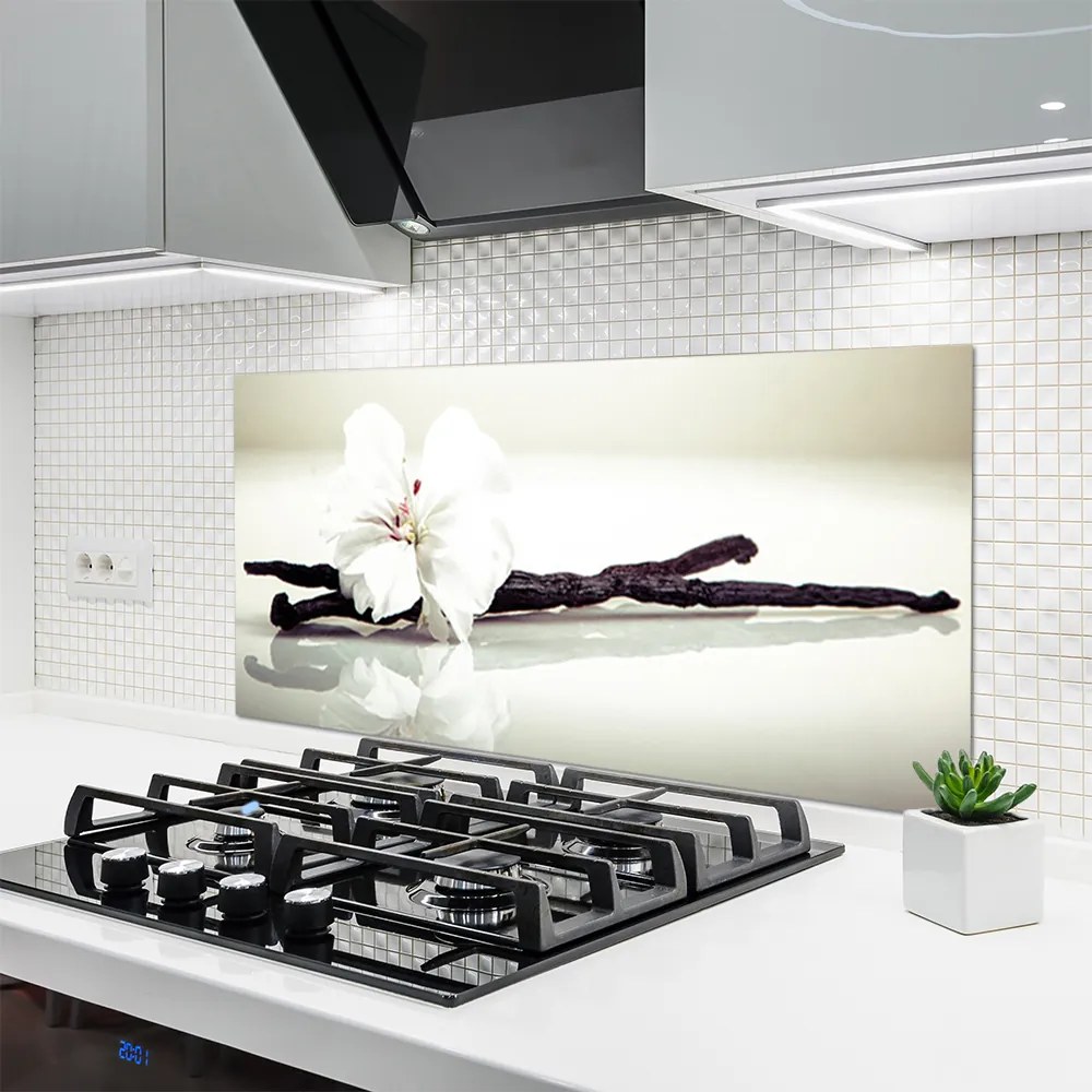 Panel Szklany Subtelna Elegancja Kwiatu