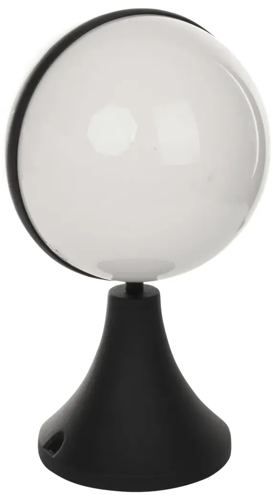 Okrągła lampa zewnętrzna czarna - N009-Hiflok