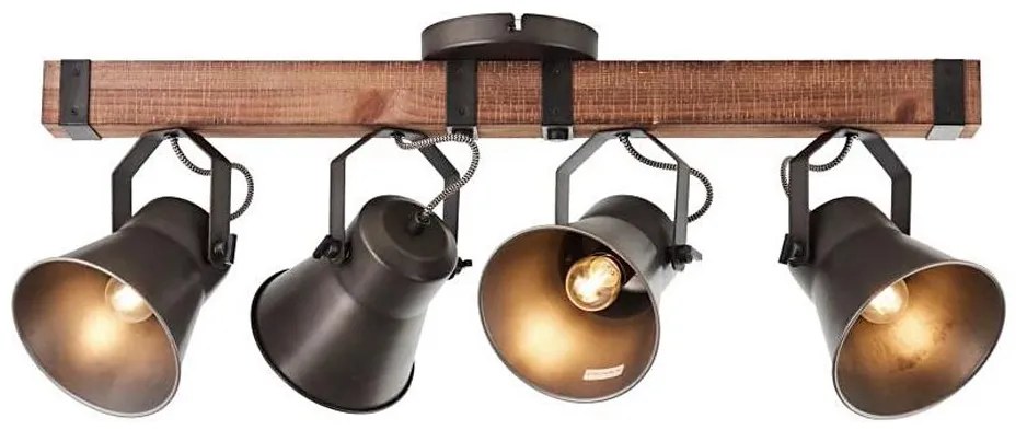 Brilliant&nbsp;- Oświetlenie punktowe DECCA 4xE27/10W/230V