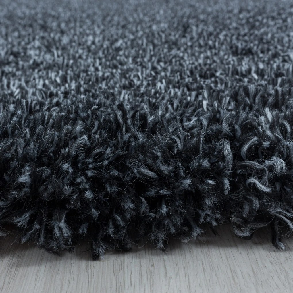Dywan shaggy Fluffy Super Soft antracyt 160 cm x 230 cm