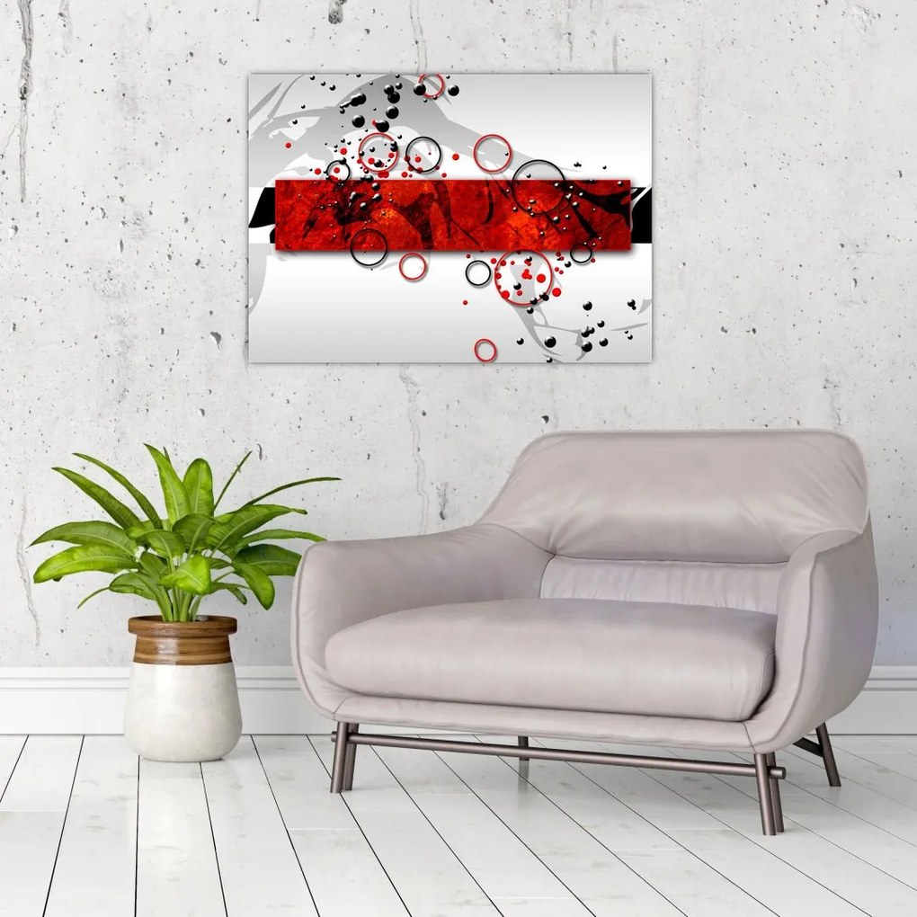 Obraz abstrakcji (70x50 cm)