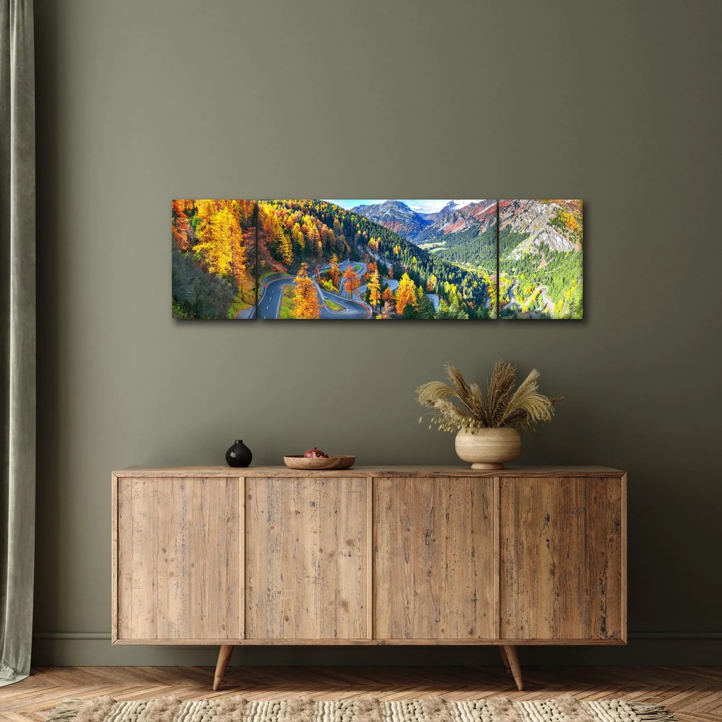 Obraz - Przełęcz Malajska (170x50 cm)