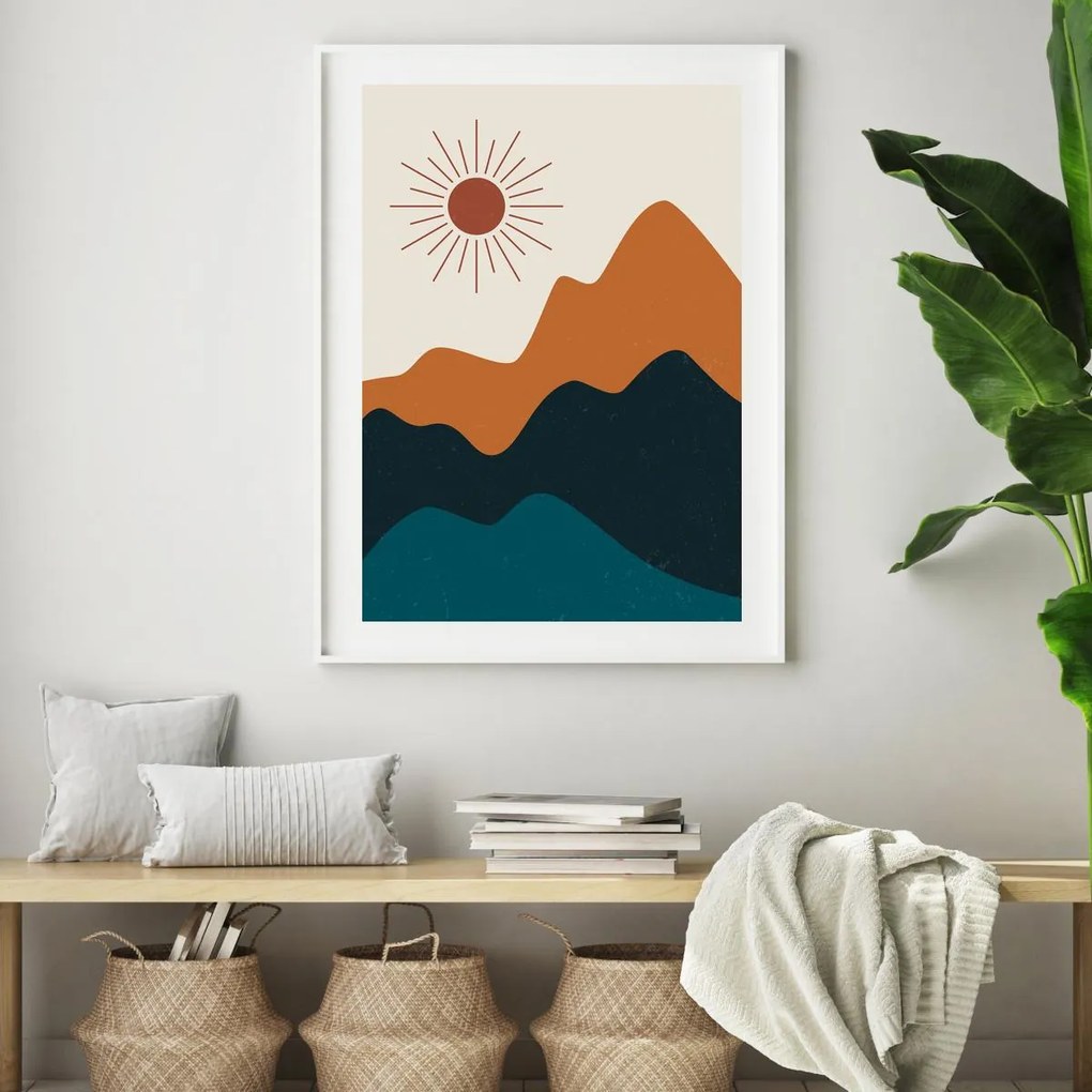 Plakat - Góry (A4)