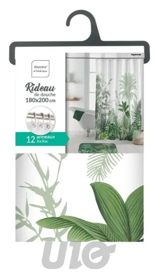 Zasłona prysznicowa 180x200 cm Vagabonde – douceur d'intérieur