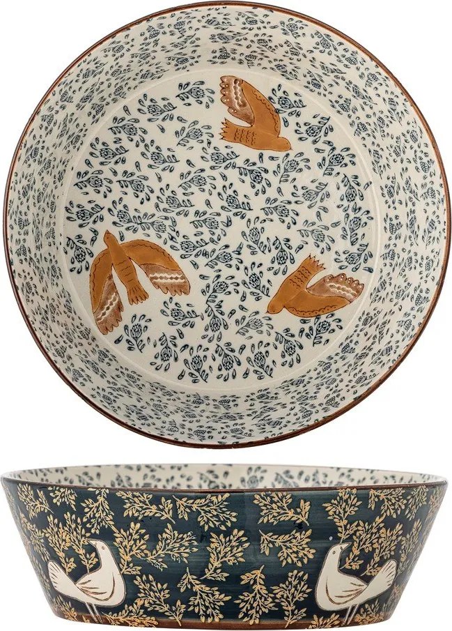 Niebieska ceramiczna misa ø 28 cm Hezha – Bloomingville