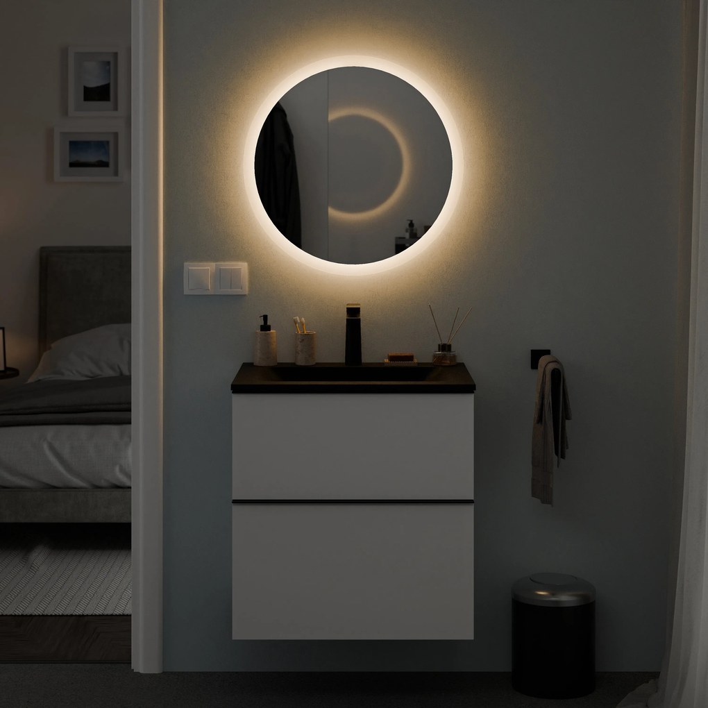 Lustro łazienkowe VARO okrągłe