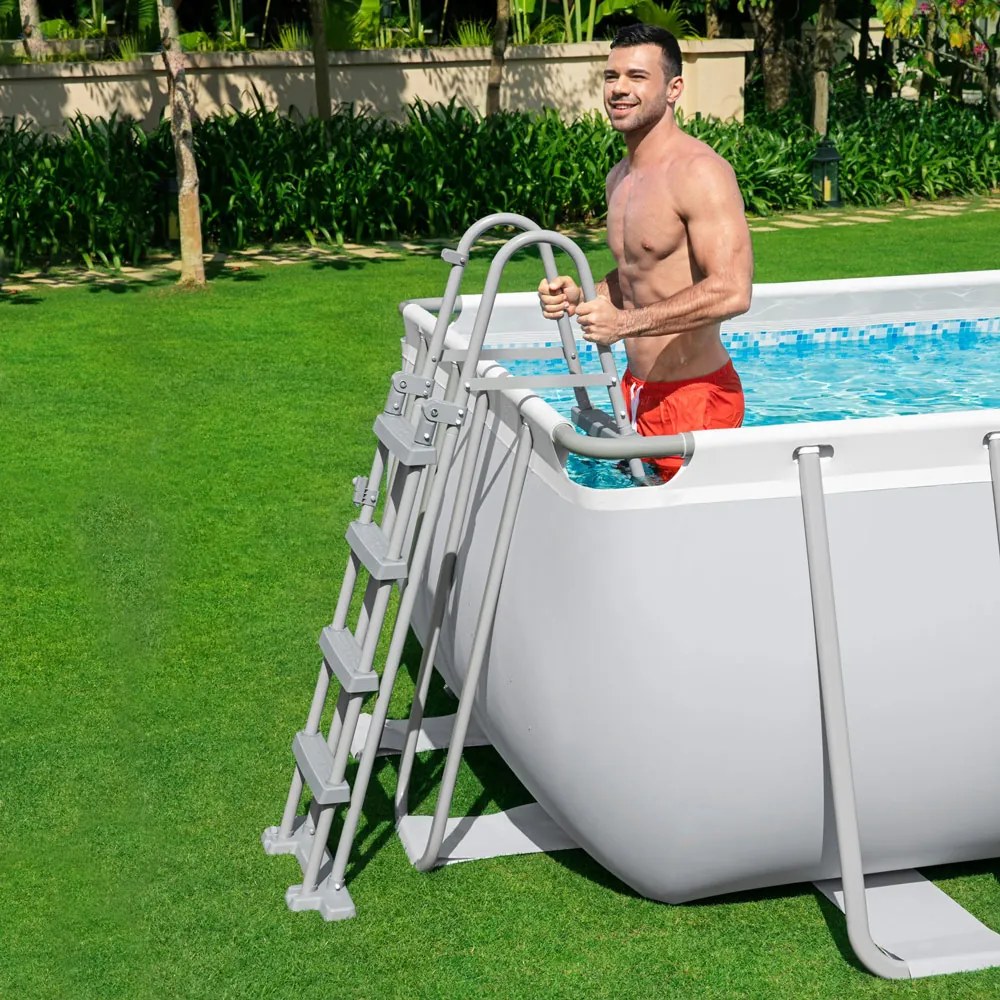 Basen stelażowy Power Steel 549 x 274 x 122 cm 14812 l BESTWAY