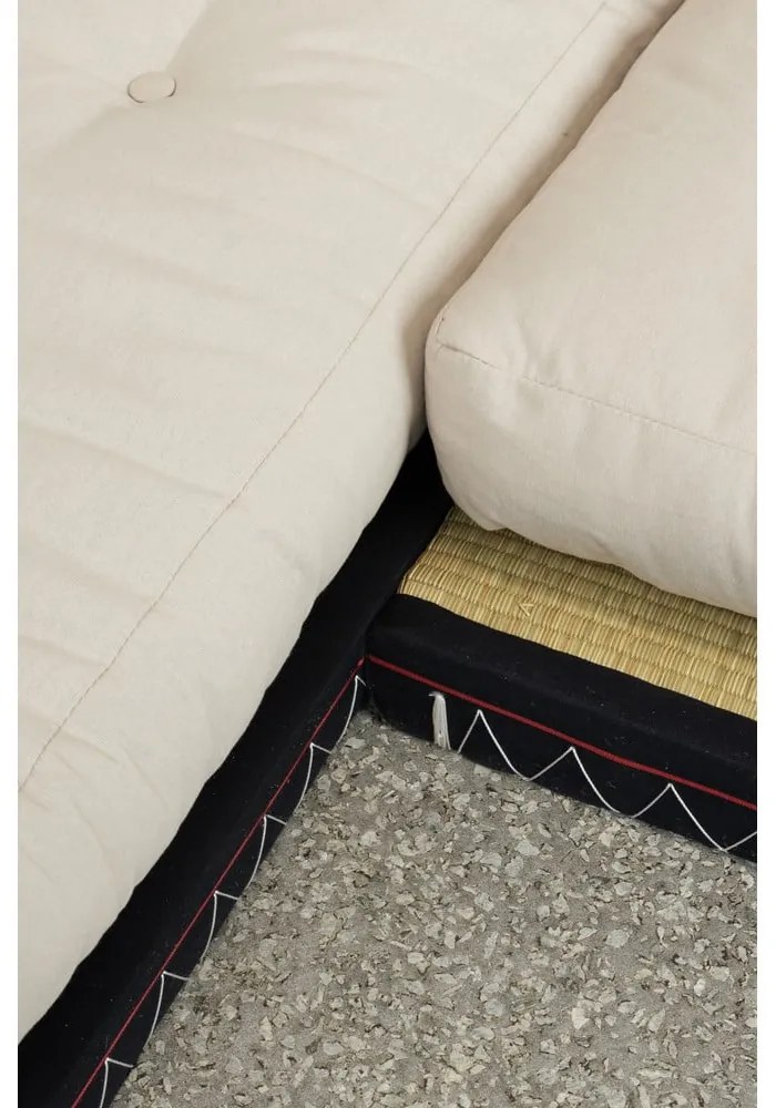 Sofa rozkładana z lnianym obiciem Karup Design Chico Linen