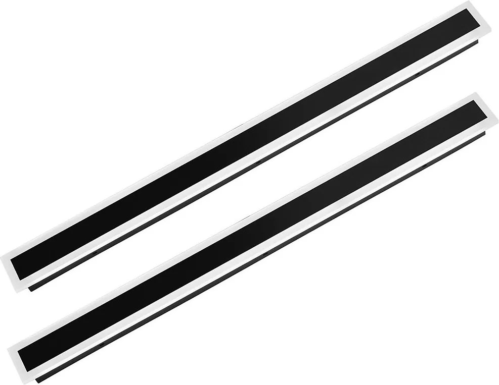 Oprawa Ścienna SucceBuy Zewnętrzna, 18 W, Oświetlenie Ścienne Zewnętrzne, Zestaw 2, Nowoczesne Oprawy Ścienne LED 1 m, Regulowany 2700 K-6000 K, Wodoodporny IP65