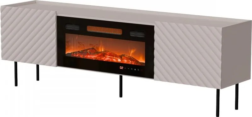 Szafka RTV z kominkiem Gretzo 180 2D