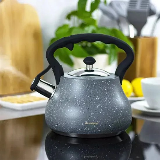 Stalowy czajnik z odchylanym gwizdkiem 2,7L S9-L71