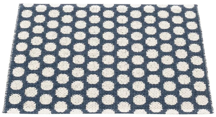 Ciemnoniebieski dywan odpowiedni na zewnątrz 70x50 cm Noa Dark Blue – Pappelina