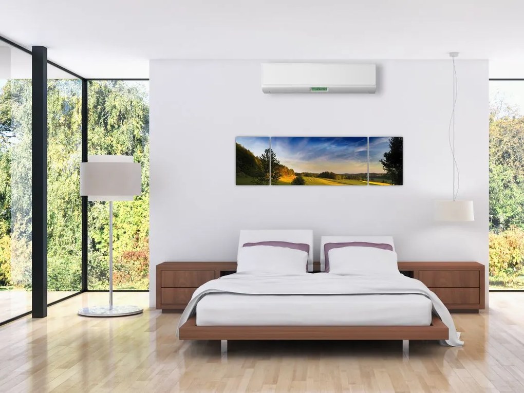 Obraz - Górska łąka (170x50 cm)