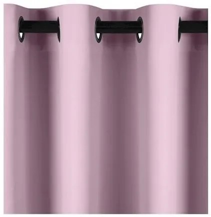 Restilo Zasłona Blackout EYELETS różowy, 140 x 245 cm