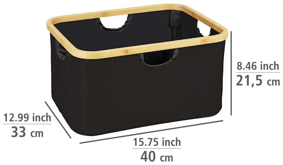 Tekstylne koszyki zestaw 2 szt. Ecori – Wenko