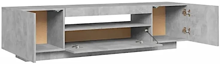 Szafka RTV w kolorze szarego betonu N0-B50