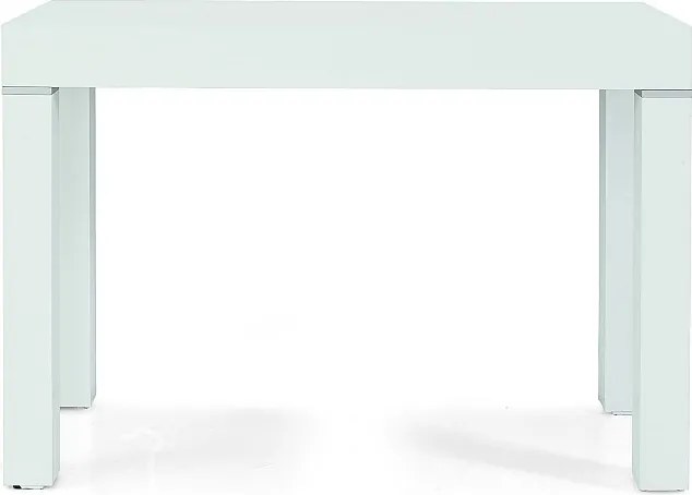 Wysuwany biały stół konsolowy 110x50 cm - 110x300 cm - SORRENTO
