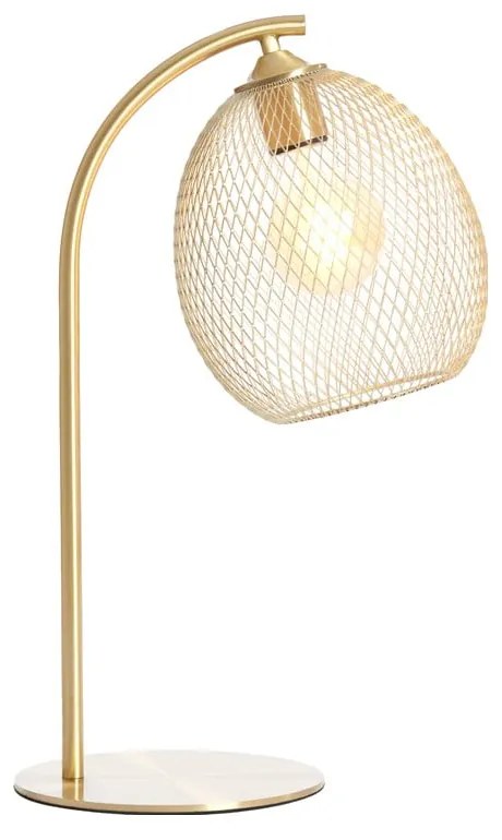 Lampa stołowa w kolorze złota (wysokość 50 cm) Moroc – Light &amp; Living