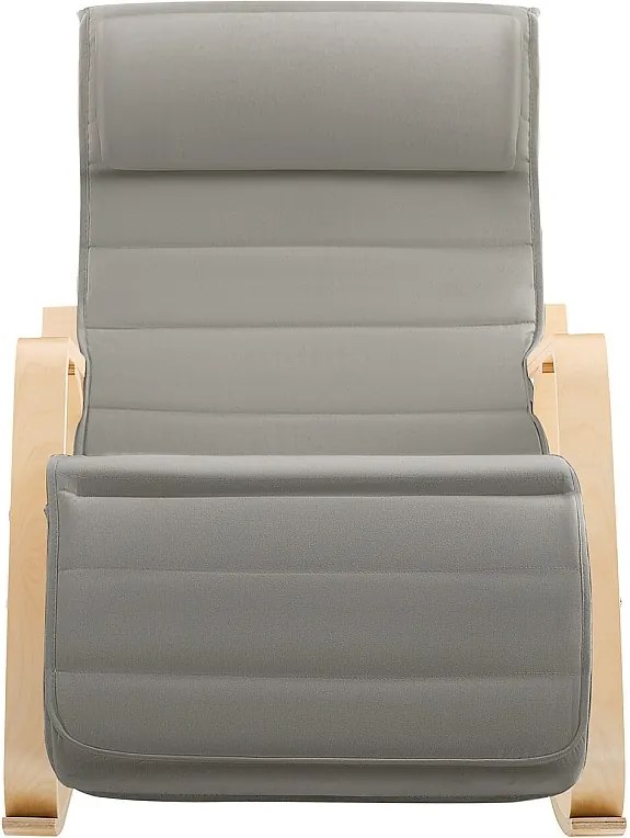 Bujane krzesło z regulowanym podnóżkiem FST16-DG